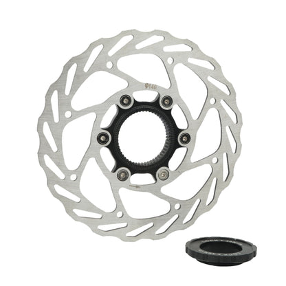 Disques de frein VTT RACEWORK RS6 à fixation centrale, Diamètre : 140 mm