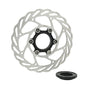 Disques de frein VTT RACEWORK RS6 à fixation centrale, Diamètre : 140 mm