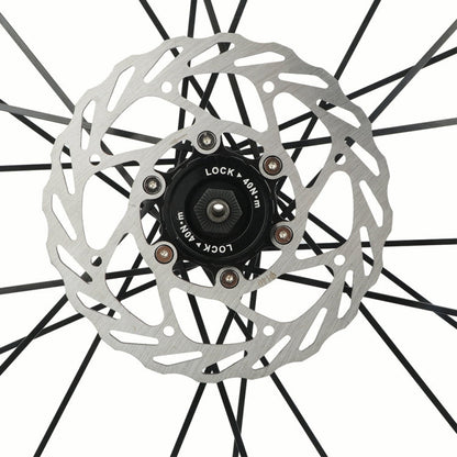 Disques de frein VTT RACEWORK RS6 à fixation centrale, Diamètre : 140 mm