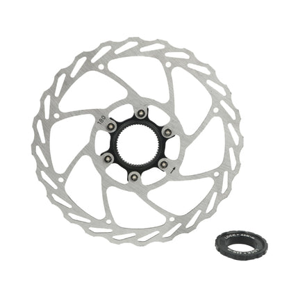 RACEWORK RS6 Mountain Bike Mid-lock Discs, Diameter: 180mm