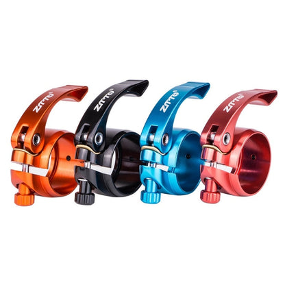 ZTTO Folding Bicycle Seatpost Clamp Retrofit Accessories, Color: 39.8mm (Red)