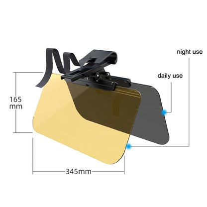SHUNWEI Visière anti-reflets pour voiture, lunettes de vision nocturne, style : Utilisation de jour et de nuit