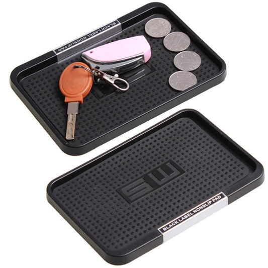 SHUNWEI SD-1030 Tapis de rangement antidérapant universel pour voiture (noir)