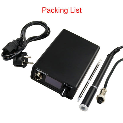 QUECOO 1.3 Inch Display Soldering Station with Handle, Set: US Plug (Q19+M8)