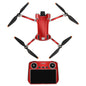 Sunnylife Drone+Remote Control Protective Sticker For DJI Mini 3 Pro RC Version(Aurora Red)