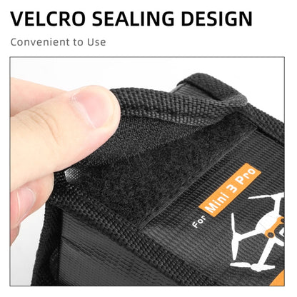 Sunnylife  Battery Explosion-proof Bag Storage Bag for DJI Mini 3 Pro,Size: Can Hold 2 Batteries