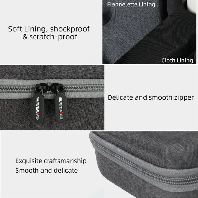 Sac de rangement de protection Sunnylife pour drone DJI Mini 3 Pro, style : sac pour télécommande