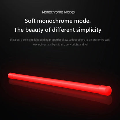 COOLMOON Y360 Round Tube Multi-interface ARGB Chassis Light Bar Computer Decorative Silicone LED Lamp Strip