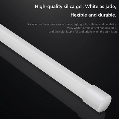 COOLMOON Y360 Round Tube Multi-interface ARGB Chassis Light Bar Computer Decorative Silicone LED Lamp Strip