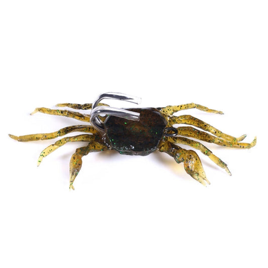 3 leurres HENGJIA SO068, hameçon crabe immergé, anti-accrochage, appât de pêche sous glace, couleur : 10 cm 30 g Vert