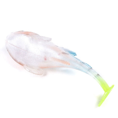 4 PCS HENGJIA SO062 Defense Bottom Tail 14g Jumping Fish Luya Soft Bait(10)