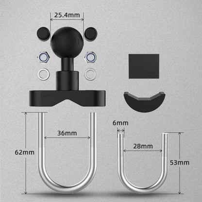 SMNU Supports d'Accessoires U-Poignée de Guidon Rotule Polyvalente
