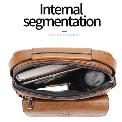 WEIXIER D245 Sac à Dos Bandoulière Grande Capacité pour Hommes (Marron Clair)
