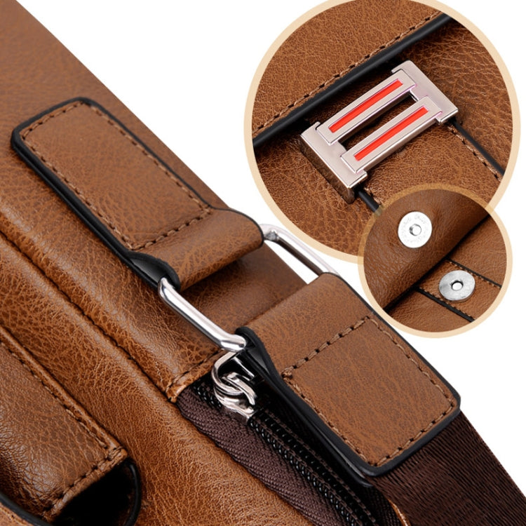 WEIXIER D245 Sac à Dos Bandoulière Grande Capacité pour Hommes (Marron Clair)