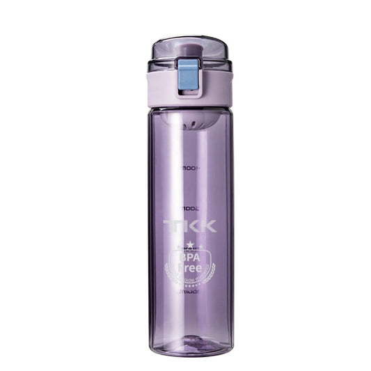 Gobelet d'eau portable en plastique grande capacité TKK TKK1001, Capacité : 400ml (Violet)