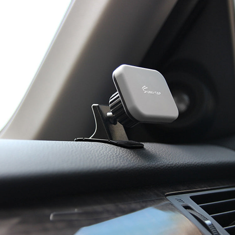 SUMITAP STM-xk565 Support de Navigation Magnétique de Téléphone de Voiture, Base Adhésive Arc (Gris Nuage Profond)