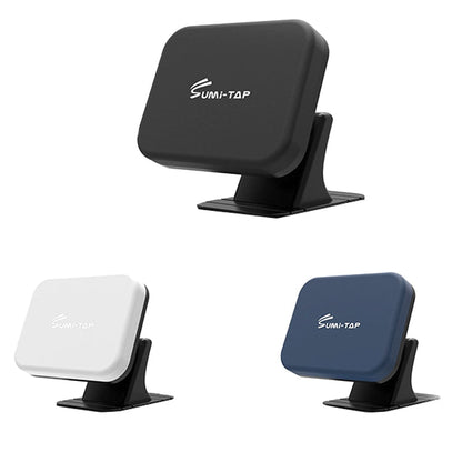 SUMITAP STM-xk565 Support de Navigation Magnétique de Téléphone de Voiture, Base Adhésive Arc (Gris Nuage Profond)