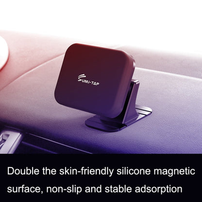 SUMITAP STM-xk565 Car Magnetic Mobile Phone Navigation Bracket Sticky Arc Base(Deep Lane Blue)
