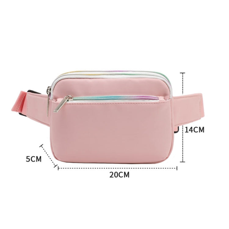 TINTAT T2016 Sac de ceinture mini sport léger et décontracté pour téléphone (rose)