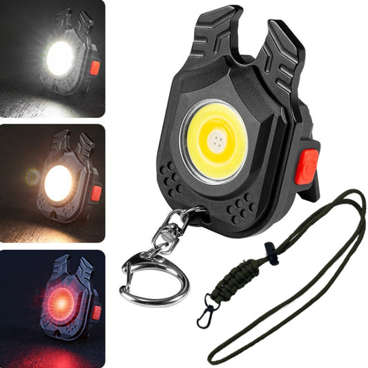 E-SMARTER W5129 Mini Lampe de poche portable à forte lumière, Spécification: Avec corde à ruban adhésif