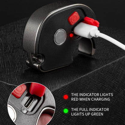 E-SMARTER W5132 Mini porte-clés lampe de poche portable à forte lumière, Spécification : Noir