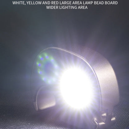 E-SMARTER W5132 Mini porte-clés lampe de poche portable à forte lumière, Spécification : Noir