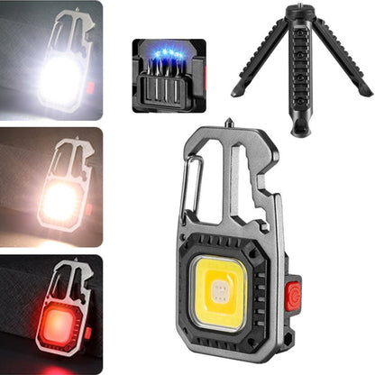 E-SMARTER W5138 Mini Bright Light Portable Flashlight, Specification: Tarnish+Bracket