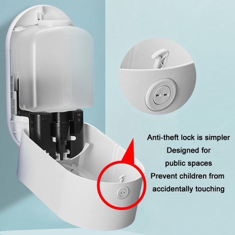 Kuaierte Automatic Induction Spray Sterilizer Wall Mounted Soap Dispenser, Color: K4505 Spray White