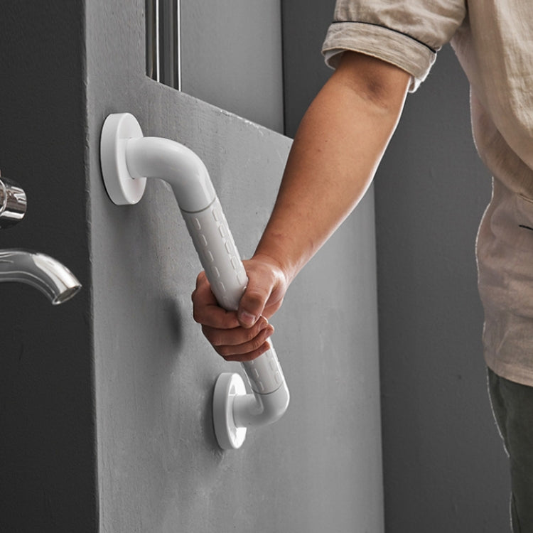 Kuaierte Salle de Bain en Acier Inoxydable Sécurité Antidérapant Main Courante pour Personnes Handicapées/Âgées, Taille : 68cm (Blanc)
