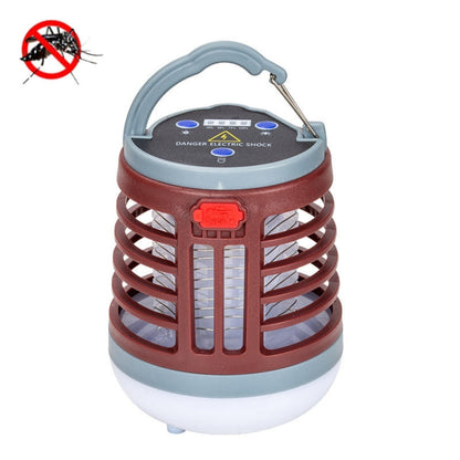 Outdoor USB Charging Lighting Mosquito Capture(W882 Brown)