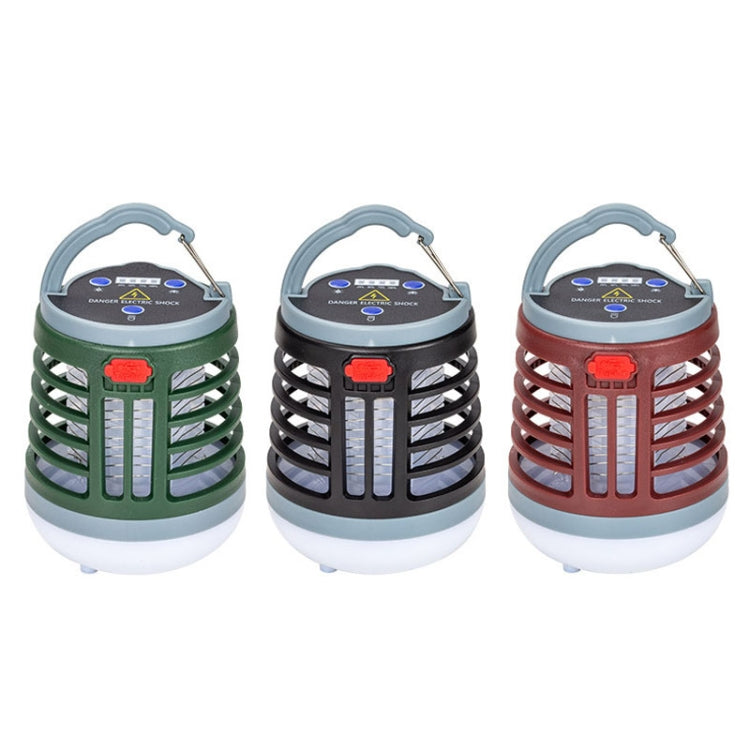 Outdoor USB Charging Lighting Mosquito Capture(W882 Green)