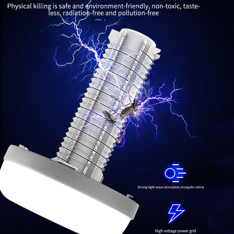 Outdoor USB Charging Lighting Mosquito Capture(W882 Green)