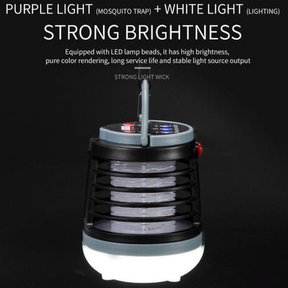 Bluetooth Audio USB Charging Lighting Mosquito Trap(W881 Green)