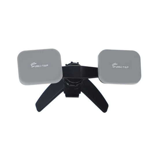Support magnétique double tête pour téléphone portable de voiture SUMITAP STH-S44Y (gris)
