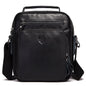 HUMERPAUL MH573 Men Shoulder Bag Leather Messengers Bag(Black)