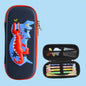 Uime EVA 3D Multi-compartment Pencil Case Stationery Box Children School Supplies(Red Dragon)