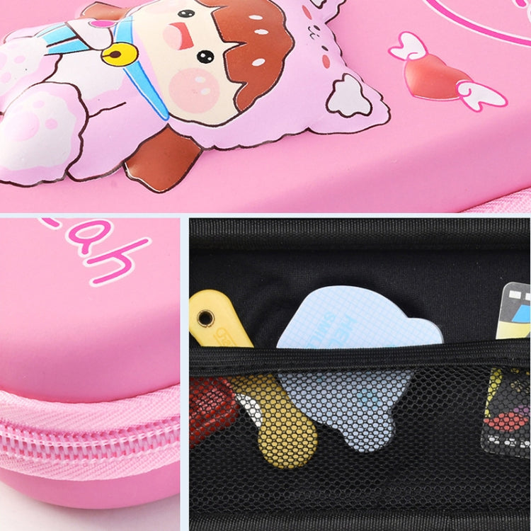 Uime EVA 3D Multi-compartment Pencil Case Stationery Box Children School Supplies(Little Fox)
