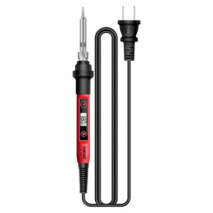 ANENG SL102 17pcs/set Digital Thermostat Household Constant Temperature Soldering Iron Set 60W Internal Heat Welding Tool Kit(US Plug)