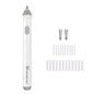 Tenwin 8302 Adjustable Electric Eraser With Rubber Refills For Sketch Drawing Erasing(White)
