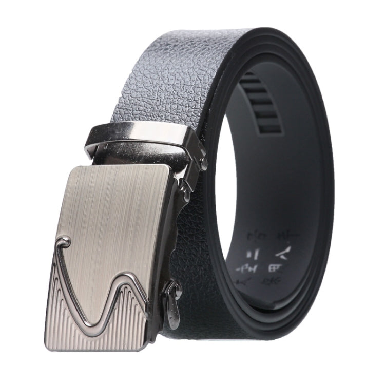 Dandali Men Automatic Buckle Belt Casual Universal Comfort Belt, Length (cm): 125cm(011)