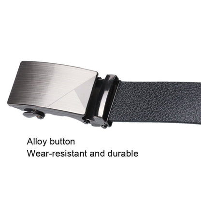 Dandali Men Automatic Buckle Belt Casual Universal Comfort Belt, Length (cm): 125cm(011)