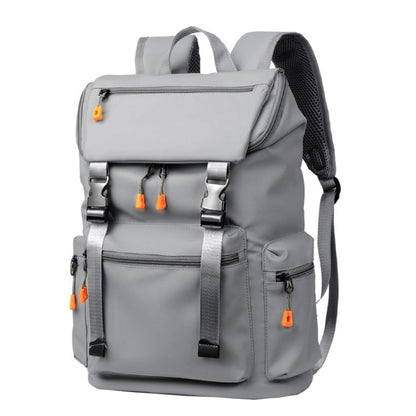 WEIXIER B1862 Men Business Leisure Large Capacity Travel Bag Computer Backpack(Grey)