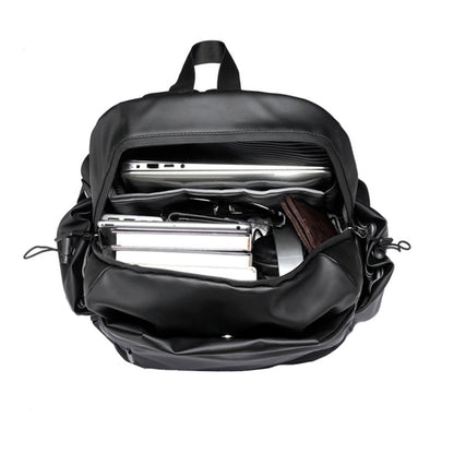 WEIXIER 9555 Students Double Backpack Business Computer Bag(Grey)