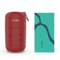Etravel Sports Quick-drying Towel Double-sided Fleece Bath Towel, Color: Large Red+Bath Towel