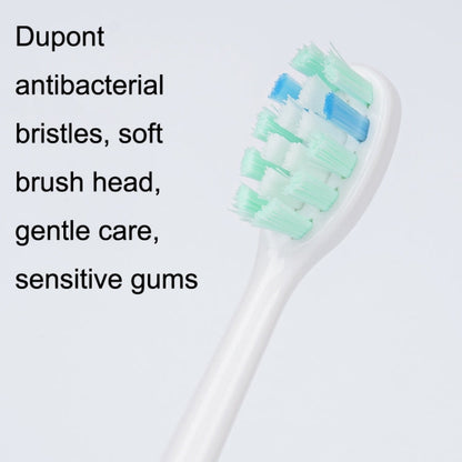 Brosse à Dents Électrique Intelligente USB Boorui BR-X7 pour Adultes, Brosse à Dents Ultrasonique à Gradient pour l'Hygiène Buccale (Rose)