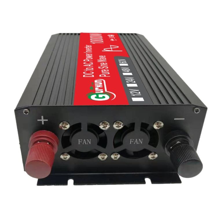 Gurxun HZ1500-10000 Sine Wave 10000W Inverter Power Converter, Specification: 24V To 220V