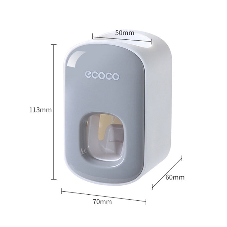 ECOCO E1922 Children Adult Double Position Automatic Toothpaste Squeezing Device(Grey)