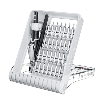 JAKEMY JM-8189 32 In 1 Cross Screwdriver Tool Set Computer Phone Repair Tool(White)