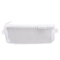 Hechooses D033 Transparent Mesh Exam Portable Pen Bag, Style: Triangle (White)