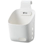 Ffcat Kitchen Sundries Storage Hanging Basket Bathroom Storage Basket, Color: 55209 White